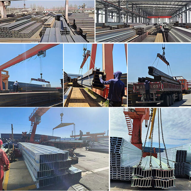 Hot Selling Q235B-Q345 H-Beams I-Beams for Cutting Welding-for Steel Warehouse Fabrication Construction ASTM Iron Structure