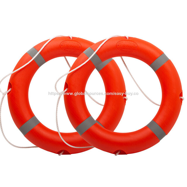 Aros Salvavidas Marinos Profesionales para Adultos, Anillo Salvavidas Engrosado Sólido de 2.5KG