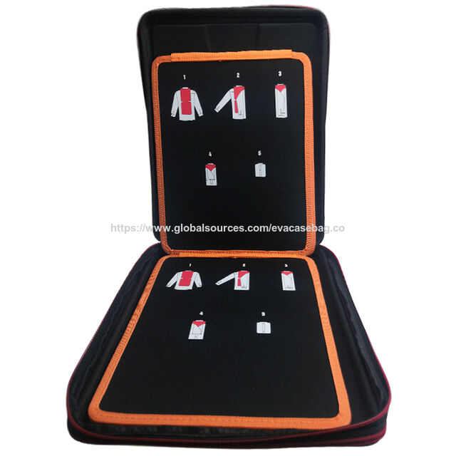 Caja rígida Eva para camisa con nuevo diseño, cajas de almacenamiento de ropa de cartón con instrucciones de uso, estuche para ropa interior con lazo