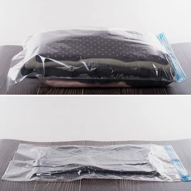 Sacos de compressão a vácuo para guardar cobertores, roupas, jaquetas de plumas, edredons, malas, sacos de viagem a vácuo