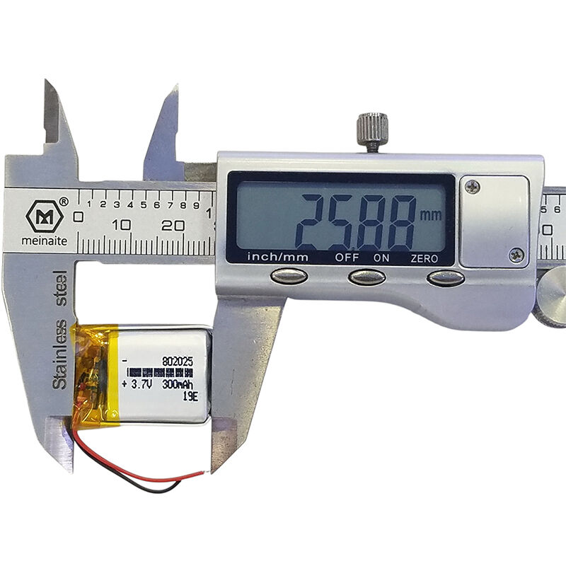 Batteria LiPo 802025 3,7V 300mAh Con Protezione – Per DIY, Cuffie, Power Bank E Piccoli Dispositivi Elettronici