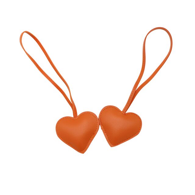Fabricante Llavero de Cuero con Forma de Corazón y Correa de Muñeca con Cierre Seguro, Durabilidad Mejorada, Diseño Anti-Pérdida