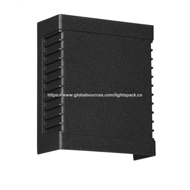 OEM Appliques murales d'extérieur à LED étanches en aluminium, éclairage mural haut et bas, luminaires muraux pour clôture, pilier, cour, couloir, porche, hall d'entrée