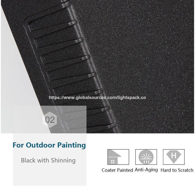 OEM Appliques murales d'extérieur à LED étanches en aluminium, éclairage mural haut et bas, luminaires muraux pour clôture, pilier, cour, couloir, porche, hall d'entrée