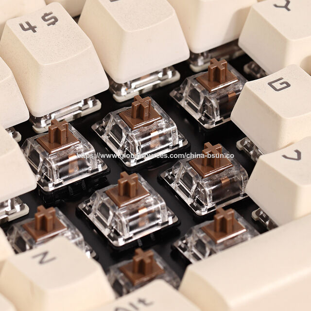 Switches de clavier Bsun, tige de thé, tige Cherry, switch tactile Tea Switch