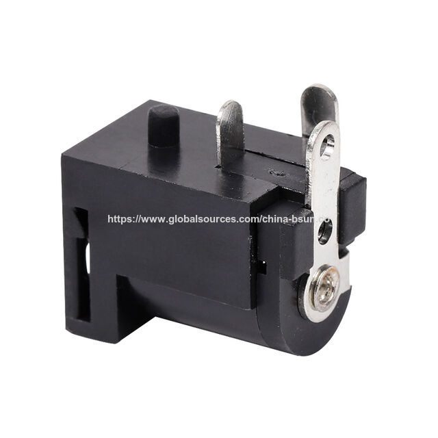 Conector DC com trava, Jack DC com trava, Anti-queda, Ampla compatibilidade de moedas