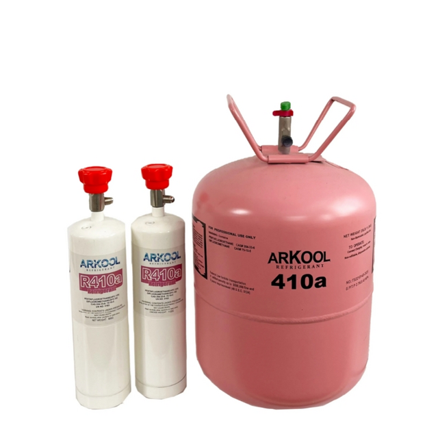Fourniture en gros de gaz réfrigérant R404 Pureté 99,9% Bouteille de 13,6 kg