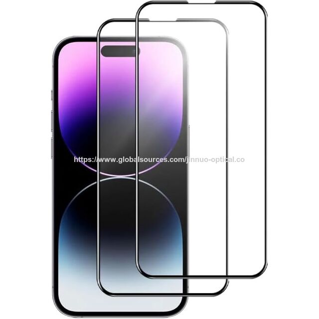 Protector de Pantalla de Vidrio Templado Serie 16 con Cámara sin Polvo Impresa en Seda HD - Vidrio de Alto Aluminio CSG con Impresión de Seda y Electrochapado