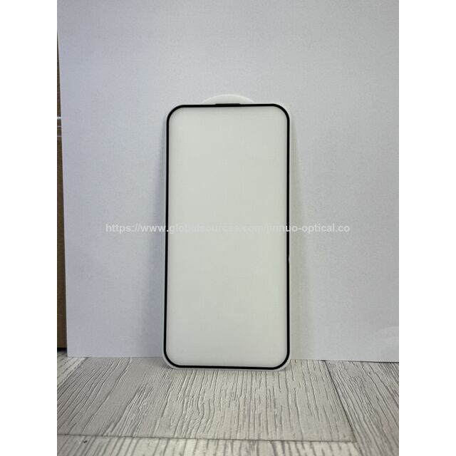 Protector de Pantalla de Vidrio Templado Serie 16 con Cámara sin Polvo Impresa en Seda HD - Vidrio de Alto Aluminio CSG con Impresión de Seda y Electrochapado