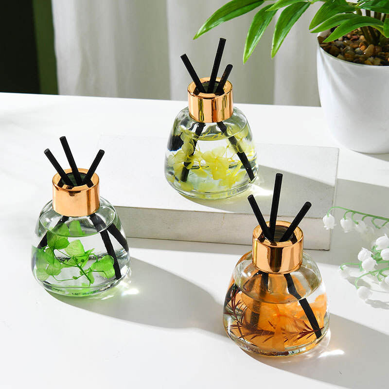 Frargance Diffusers Luxury 100ml Eco-friendly Crystal Glass Reed Diffuser Customized Scents ...