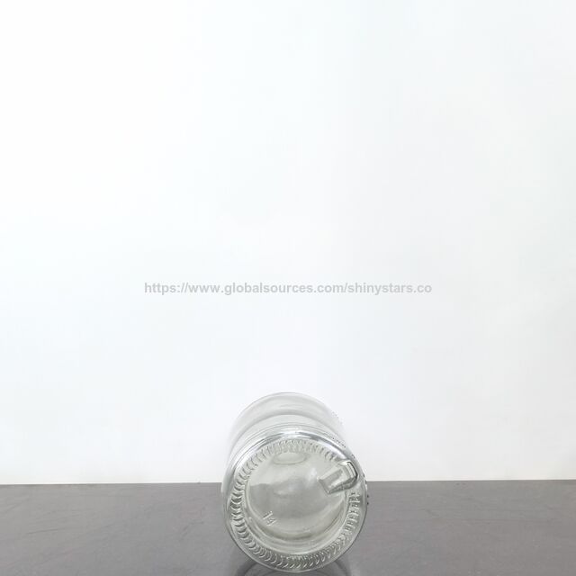 Garrafa de Vidro Gravada Vintage Recipiente Vazio Clássico para Cerveja, Refrigerantes e Bebidas Fermentadas