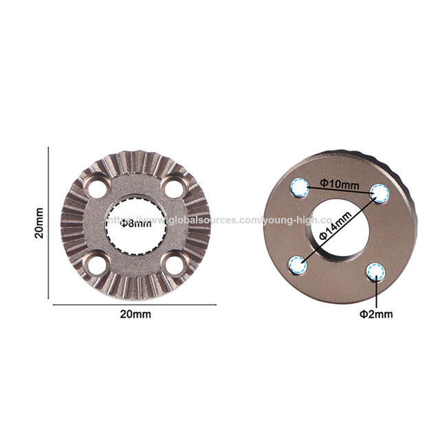Adaptador de Montaje de Roseta ARRI CNC de Alta Precisión M6 a 1/4 de Pulgada - Cámara DSLR/SLR Universal, Monitor, Jaula y Soporte de Rig