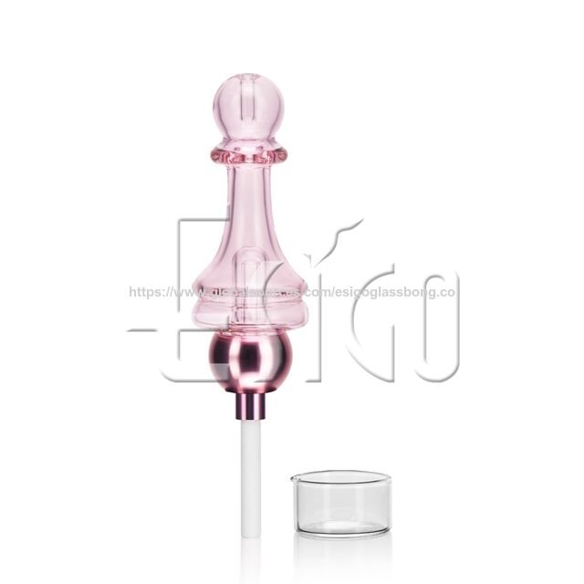 Esigo Glass Nouveaux Designs Créatifs Amovible 510 Filetage Nectar Collector Dabbing Tool Pipe à Eau en Verre Accessoires en Verre