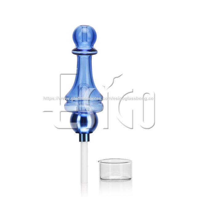 Esigo Glass Nouveaux Designs Créatifs Amovible 510 Filetage Nectar Collector Dabbing Tool Pipe à Eau en Verre Accessoires en Verre