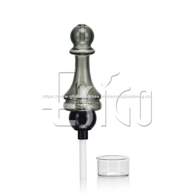 Esigo Glass Nouveaux Designs Créatifs Amovible 510 Filetage Nectar Collector Dabbing Tool Pipe à Eau en Verre Accessoires en Verre
