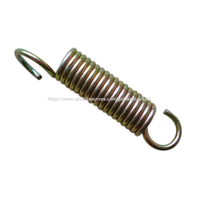 Muelle de extensión de acero cincado. Aceptamos pedidos OEM. Fabricante líder.