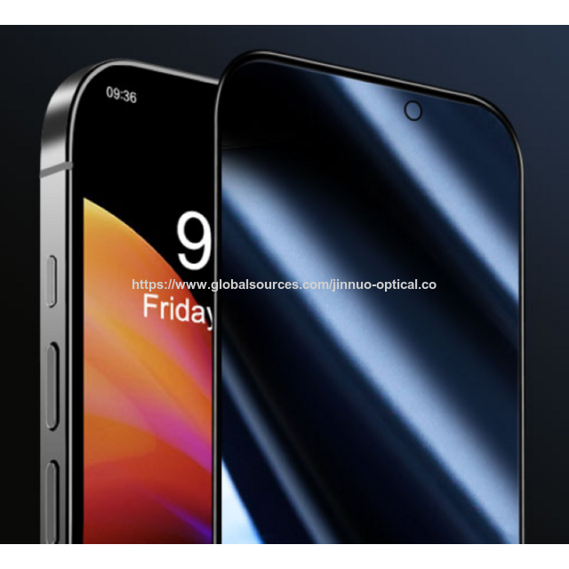 Protector de Pantalla de Privacidad para iPhone 15/16: Vidrio Templado 9H, Antireflejos, Cobertura Total