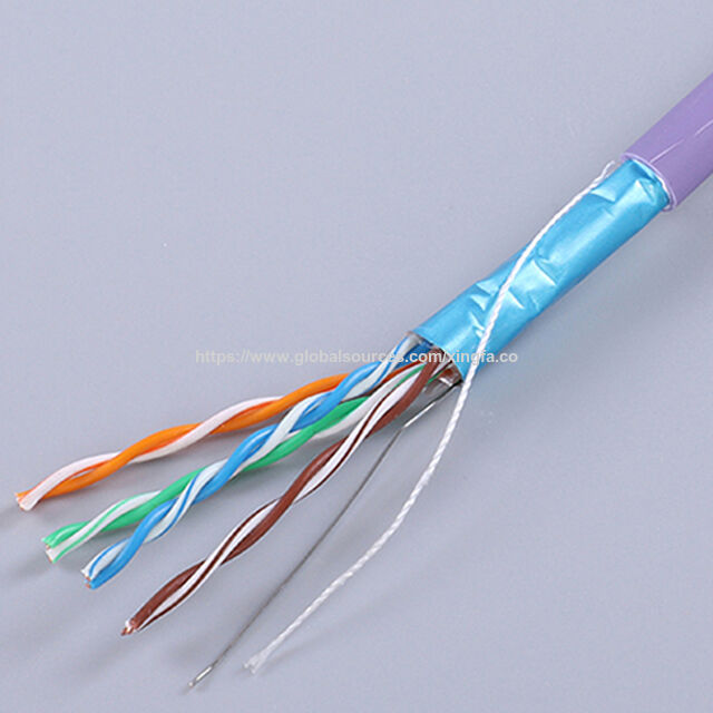 Fornecedor de Fábrica Cabo CAT5E FTP com CPR, UL, CE, ROHS - Cabo de Rede de Alta Qualidade para B2B