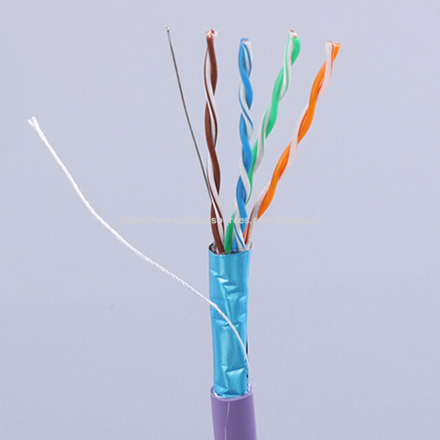 Fornecedor de Fábrica Cabo CAT5E FTP com CPR, UL, CE, ROHS - Cabo de Rede de Alta Qualidade para B2B