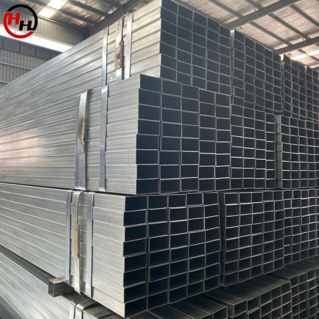 Tubos de aço quadrados laminados a frio/a quente, pré-galvanizados/pintados de preto, venda direta da fábrica no atacado para tubos de perfuração e tubos de caldeira