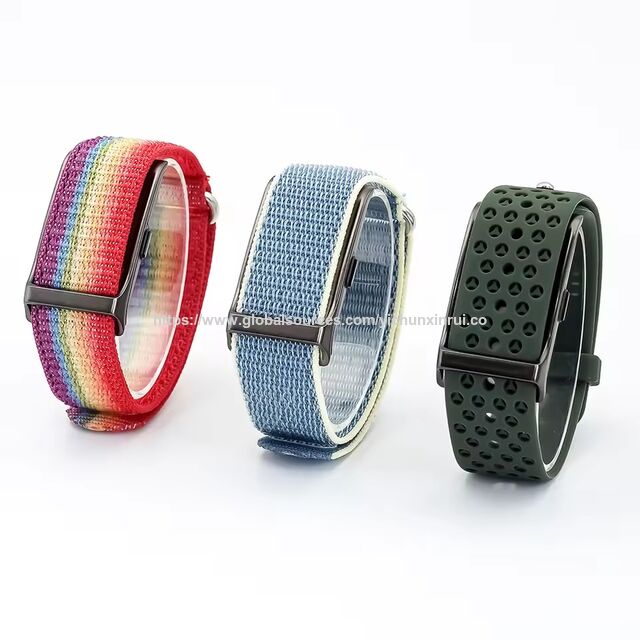 Smart Health Armband 1ATM Wasserdichtes Silikon Fitness Tracker für Männer Bildschirmloser Sportmodus Herzfrequenzmesser