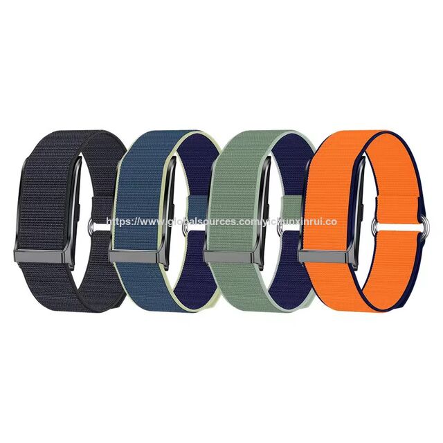 Smart Health Armband 1ATM Wasserdichtes Silikon Fitness Tracker für Männer Bildschirmloser Sportmodus Herzfrequenzmesser