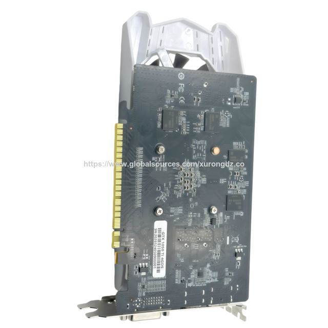GTX 1050 Ti 4GB GDDR5 Low Profile Grafikkarte mit DVI-Ausgang und 128-Bit Speicherschnittstelle für kompakte Gaming-PCs