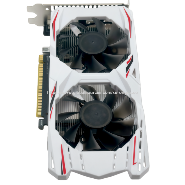 GTX 1050 Ti 4GB GDDR5 Low Profile Grafikkarte mit DVI-Ausgang und 128-Bit Speicherschnittstelle für kompakte Gaming-PCs