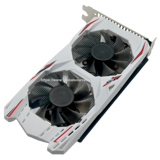 GTX 1050 Ti 4GB GDDR5 Low Profile Grafikkarte mit DVI-Ausgang und 128-Bit Speicherschnittstelle für kompakte Gaming-PCs