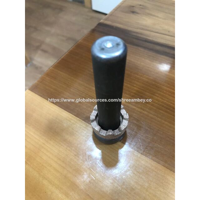 ISO 13918 Schweißbolzen (Kopfbolzen), naturbelassen (roh / blank), Auto Schwarz.