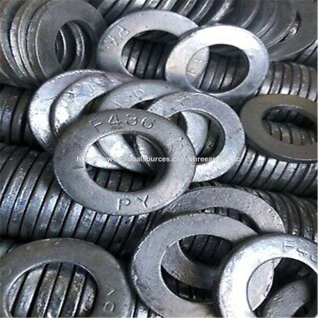 F436 Unterlegscheiben (ASTM Unterlegscheiben) Natur-Finish (Selbst-Finish)