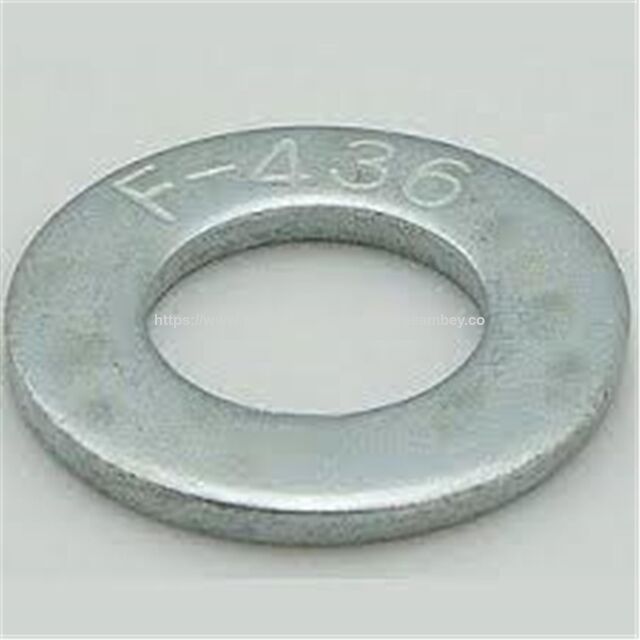 F436 Unterlegscheiben (ASTM Unterlegscheiben) Natur-Finish (Selbst-Finish)