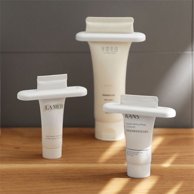 Presse-Tube de Dentifrice Manuel, Enrouleur de Tube de Dentifrice, Support Vertical pour Tubes
