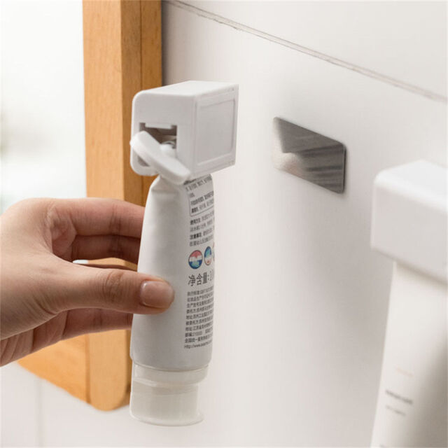 Presse-Tube de Dentifrice Manuel, Enrouleur de Tube de Dentifrice, Support Vertical pour Tubes