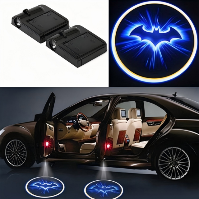 مصباح عرض شعار LED مخصص OEM لأبواب السيارات، مصباح ظل الشبح الترحيبي