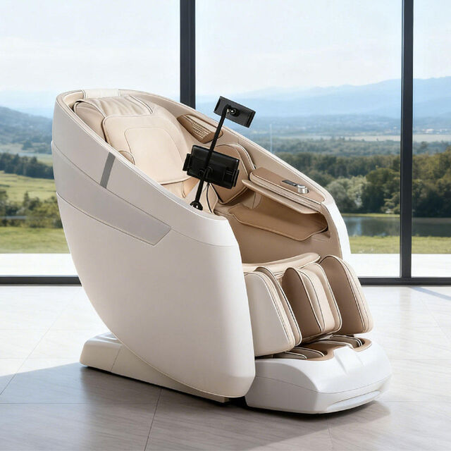 Fabrik Großhandel 2026 Music SL Rail Thai Stretch Lounge Beheizte Luxus Shiatsu 4D Zero Gravity Massagesessel Ganzkörper