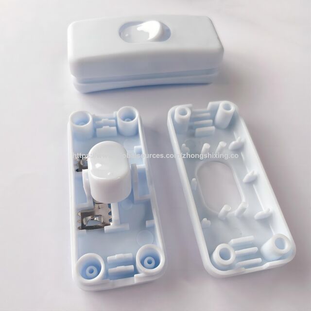 ZoswodZXS Dimmer Lampu Luar Ruangan Elektrik 220V Tahan Air 303 Berkualitas Tinggi dengan Sakelar Rocker Inline.