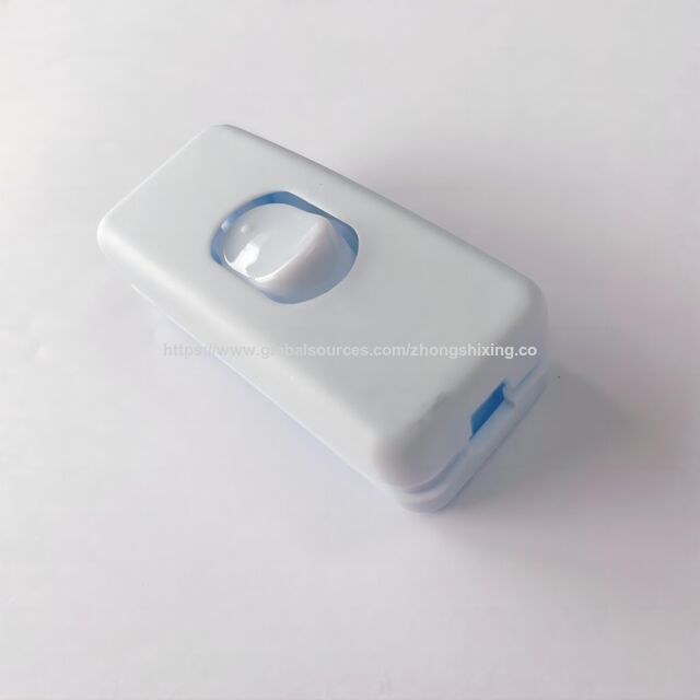 ZoswodZXS Dimmer Lampu Luar Ruangan Elektrik 220V Tahan Air 303 Berkualitas Tinggi dengan Sakelar Rocker Inline.