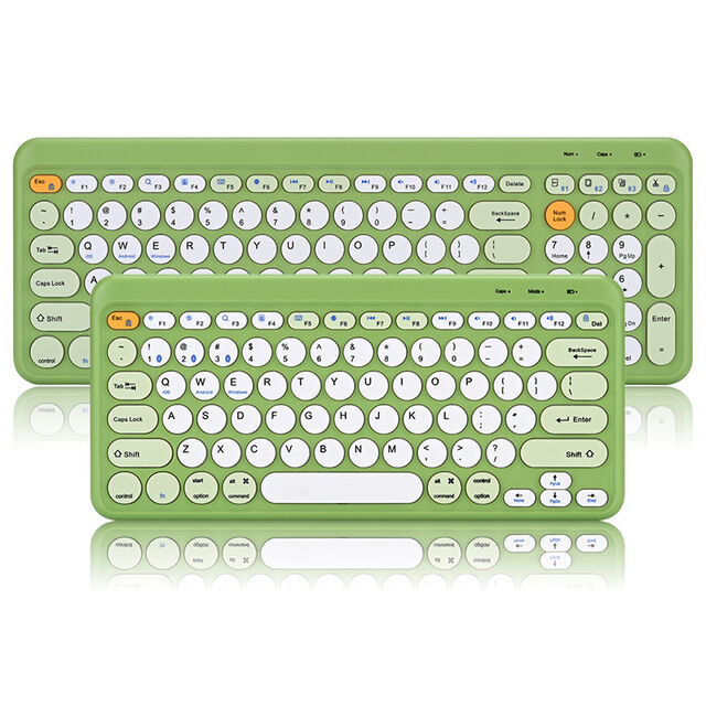 Ensemble Clavier et Souris Bluetooth sans Fil (2.4G USB + Double BT), Kit Clavier et Souris Rechargeables, Claviers et Souris Silencieux et Fins