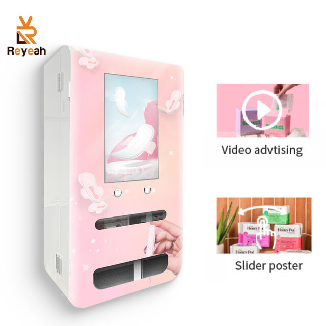Chine Mini Distributeurs Automatiques de Serviettes Hygiéniques Muraux à Écran Tactile, Distributeurs de Tampons pour Espaces Publics