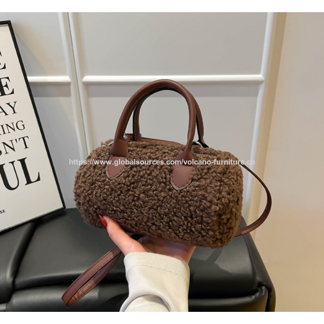 Bolsos al por mayor de piel de cordero vintage y de nicho para uso diario casual, con un diseño versátil y elegante de bandolera de un solo hombro