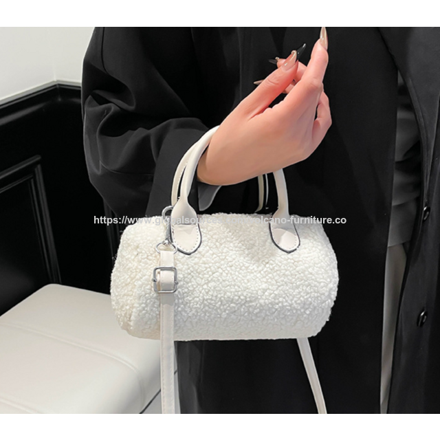Bolsos al por mayor de piel de cordero vintage y de nicho para uso diario casual, con un diseño versátil y elegante de bandolera de un solo hombro