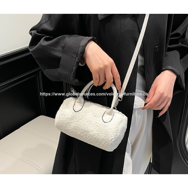 Bolsos al por mayor de piel de cordero vintage y de nicho para uso diario casual, con un diseño versátil y elegante de bandolera de un solo hombro