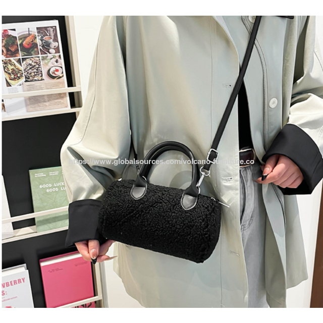 Bolsos al por mayor de piel de cordero vintage y de nicho para uso diario casual, con un diseño versátil y elegante de bandolera de un solo hombro