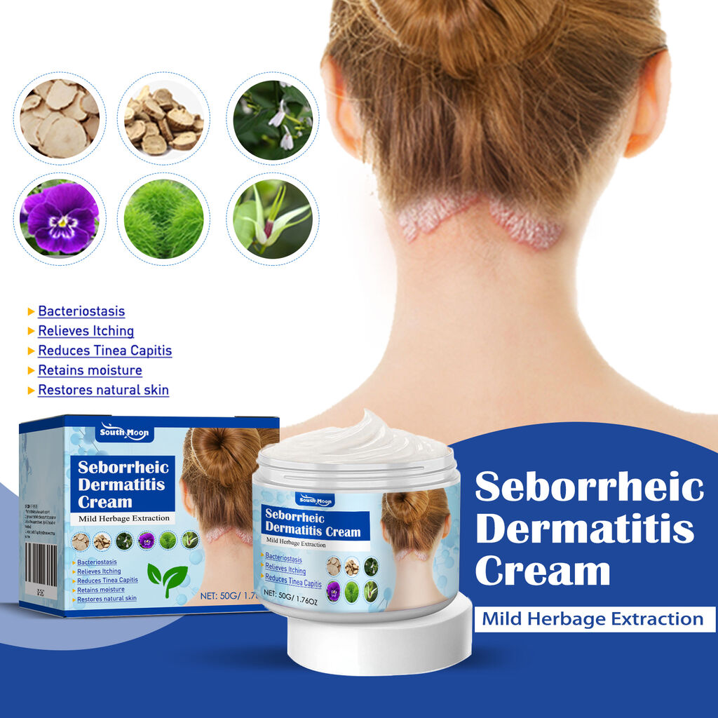 Septic Rash Cream South Moon Seborrheic Dermatitis Cream Bacteriostasis Relieves Itching ...