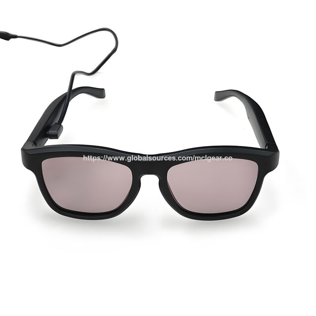 Electrochrome Intelligente Sonnenbrille UV400 im Großhandel mit KI-Übersetzung, Geeignet für Männer und Frauen, Musikbrille