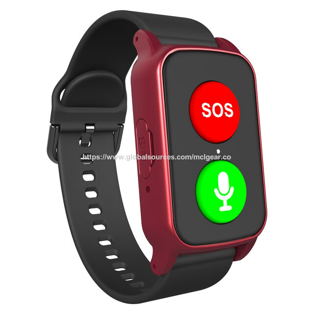 Reloj Inteligente 4G para Ancianos con Monitoreo de Salud, Recordatorio de Caídas y Rastreador de Actividad - Pulsera Inteligente para Personas Mayores