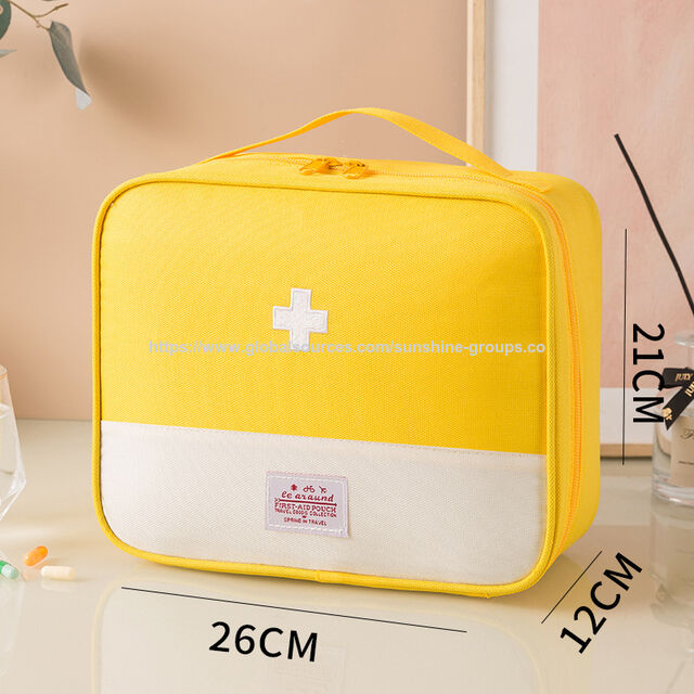 Sac Médical Portable, Trousse de Premiers Secours de Voyage, Sac de Rangement pour Médicaments d'Extérieur