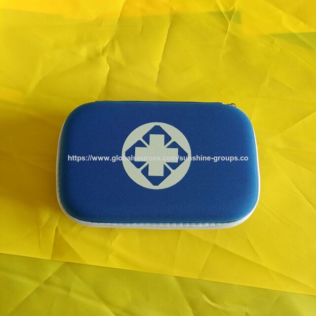 Trousse de premiers soins EVA d'extérieur, trousse familiale, sac de rangement, trousse d'urgence EVA, boîte d'urgence pour voiture, trousse médicale de secours