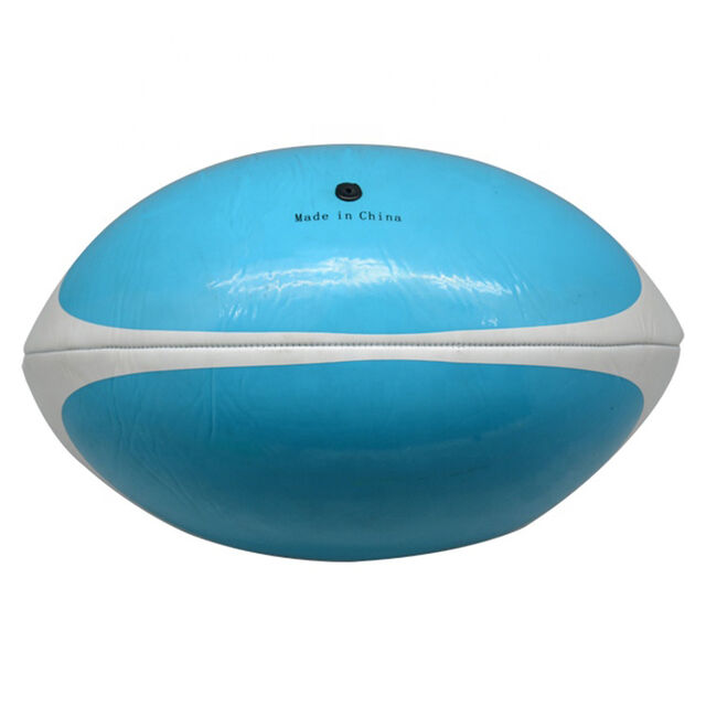 Balón de Rugby Fabricado en China, Balón de Entrenamiento de Rugby Cosido a Máquina de PVC de Espuma de Alta Calidad